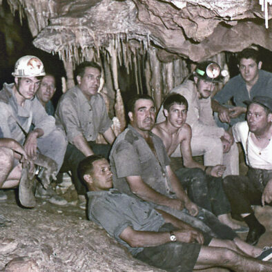 Primeres fotos a les Coves