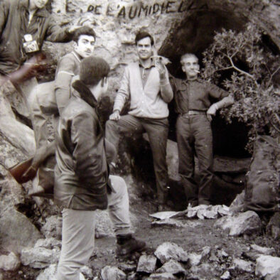 Primeres fotos a les Coves