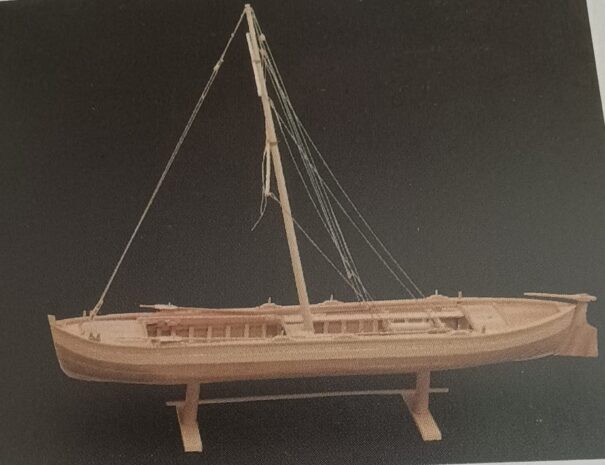 Maqueta Llagut de Pablo Polo. "Hiberus Flumen". Confederación Hidrográfica del Ebro